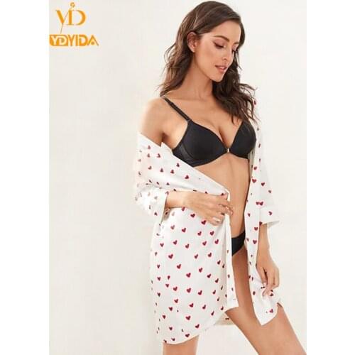 Женские атласные пижамы YDYIDA China At AliExpress