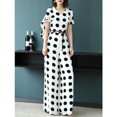 High Quality Print Jumpsuit Elegant New Women Boho Pocket sleeveless rompers ladies vintage casual Summer Wide Leg Jumpsuit