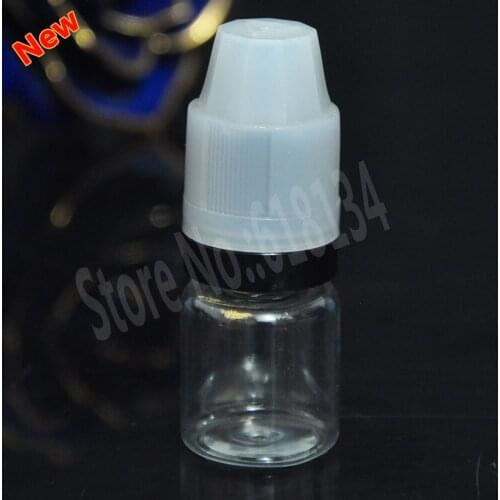 6000pcs High quality 5ml PET liquid dropper bottle with long thin tip