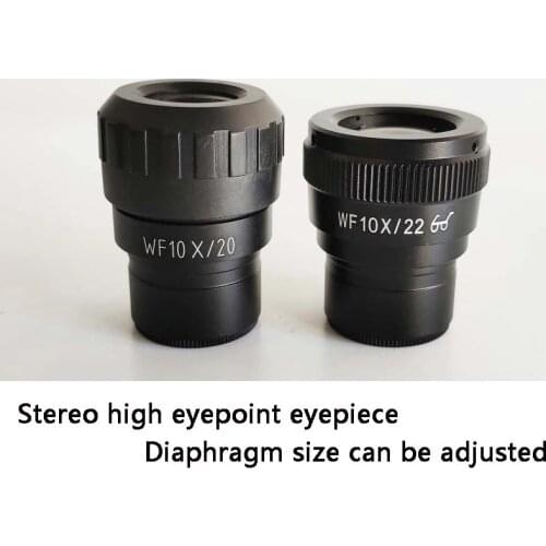 Stereo Microscope Accessories WF10X High Eye Point Wide Angle Eyepiece Adjustable Field of View