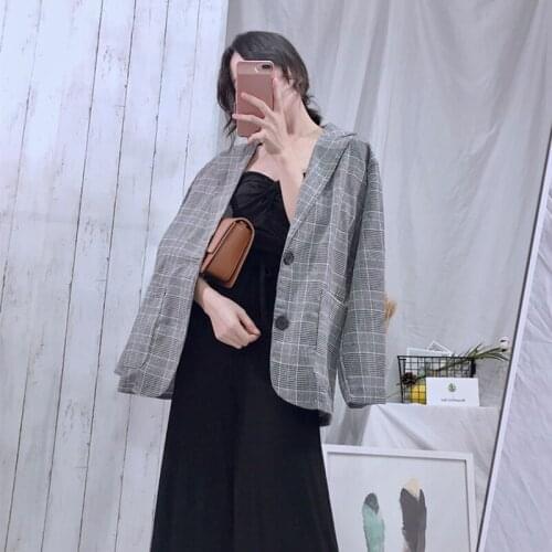 Cheap wholesale 2019 new autumn winter Hot selling womens fashion netred casual Ladies work wear nice Jacket MW154
