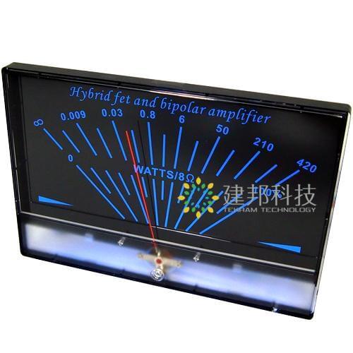 2pcs P-200 VU Meter + 1pcs Driver Board Head Single-ended Class A Amplifier Tube level DB Table Audio Power Meter w/Backlight