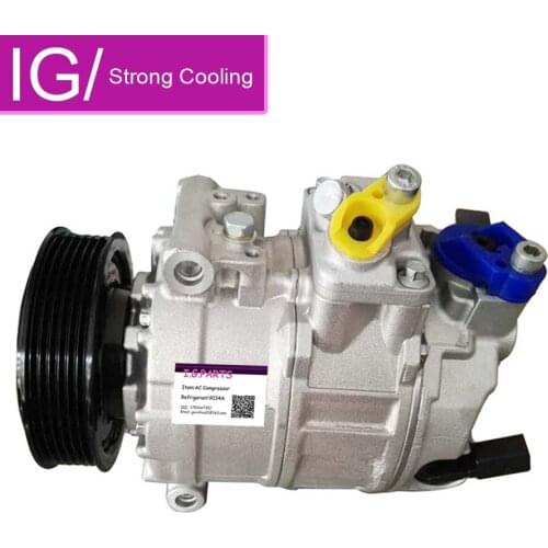 For AC COMPRESSOR FOR AUDI A3 FOR V W CADDY EOS GOLF PASSAT TOURAN 1K0820859M 1K0820803E 1K0820859C 1K0820803P