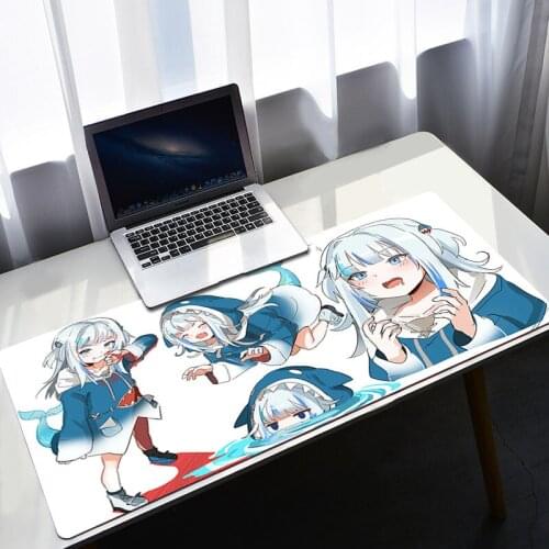 Anime Mouse Pad Kawaii Accessories Mousepad Gamer Mouse Mats Xxl Mausepad Pc Gamer Hololive Gaming Keyboard Big Deskmat Stitch