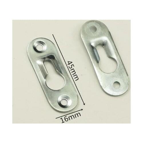 Metal Photo Frame Accessories Picture Painting Mirror Frame Hangers Hooks Cabinet Hanging Piece Furniture Fixed