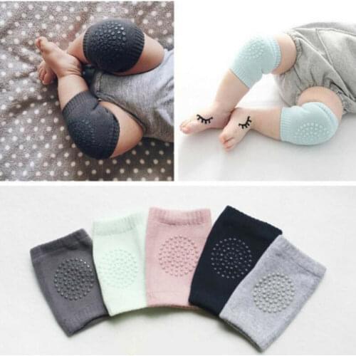 Pudcoco 2019 Newest 1Pair Baby Kneepad Protective Kneelet Elbow Guards Kneepad Wrist Knee Pad For Baby Toddler