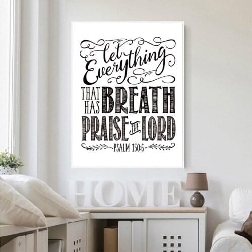 Christian Biblical Quotes Typography Poster Wall Picture Bible Verse Share of Canvas Art Painting Home Decoration