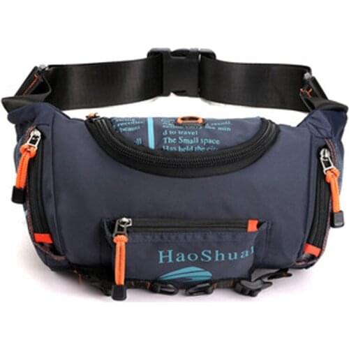 New Waist Bag Outdoor Chest Bags Motion Male Shoulder Crossbody Bag Multifunction Phone Pack High Capacity Waterproof Fanny Pack