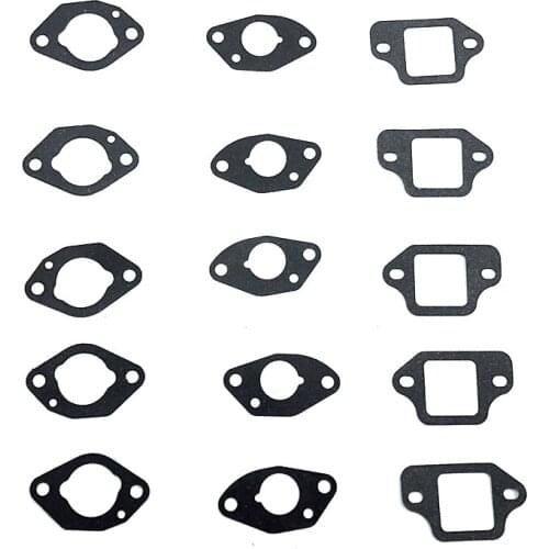 5pcs/set Carburetor Gasket For Honda GCV135 GCV160 GSV190A Lawn Mower Spare Carburetor Gasket For Honda EN2000 Carburetor Gasket