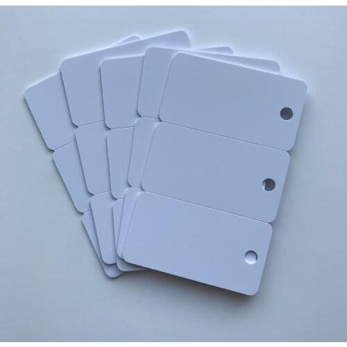 100PCS High Quality Plastic Blank Inkjet Printable 3up PVC Card for Access Control by Epson or Canon Printers
