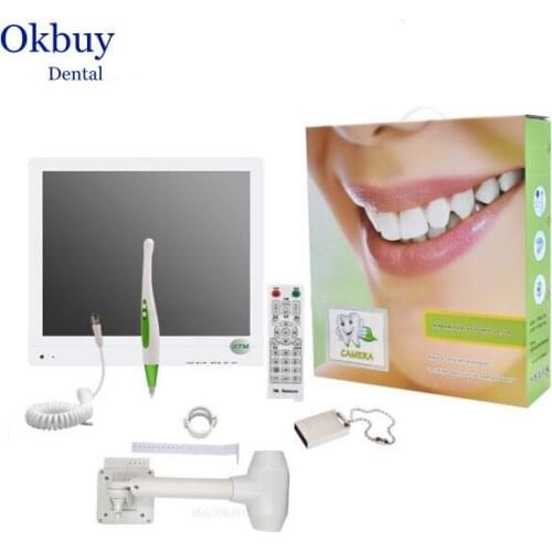 Dental Chair 8g USB 17inch LCD Monitor 10 Million Pixels Intra Oral Camera Dental Camera Intraoral Wifi Dental Wireless
