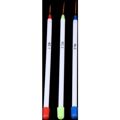 Three Set Of Drawing Pens Nail Art Pen Nail Shop Special Nail Tools Line Pen Dotting Painting Stripes Nail Art Desig Tool