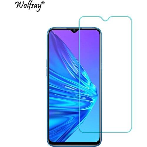 2PCS For Tempered Glass Oppo Realme 5 Screen Protector 9H Protective Glass For Oppo Realme 5 Phone Film For OPPO Realme C3 Glass