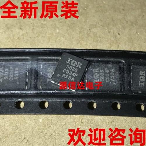 5PCS New imported IRFH5025 screen printing: 5025 QFN5X6 250V 25A MOS tube real picture shooting