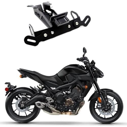 DHBH-License Plate Holder for YAMAHA MT-09 MT09 MT 09 Tracer FJ-09 FJ09 FJ 09 2015-2018 Motorcylce Accessories Frame Fender Brac
