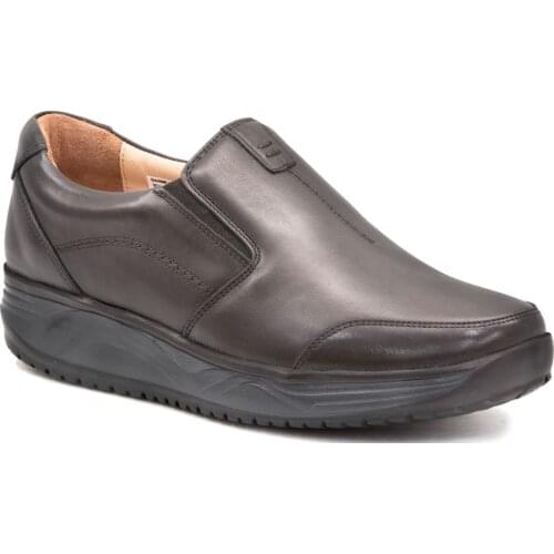 Gedikpasalı Bra 1650 Black 2021 Season Men 'S Shoes Real Cow Leather Orthopedic Casual Walking Comfort Suit Elevator Business