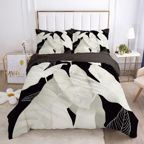 3D Bedding Sets Quilt Covers Pillow Shams Duvet Cover Sets Bedclothes Bed Linens King Queen Full Simple Flower Home Textile