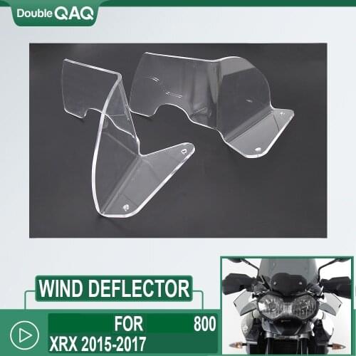 For TRIUMPH TIGER 800 XRX 2015-2017 Motorcycle Shroud Windshield Windscreen Wind Deflector HandShield Handguard