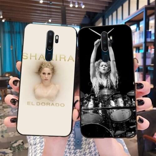 CUTEWANAN Shakira Mode Columbia singer SOFT Phone Case For Oppo A5 A9 2020 Reno2 z Renoace 3pro Realme5Pro