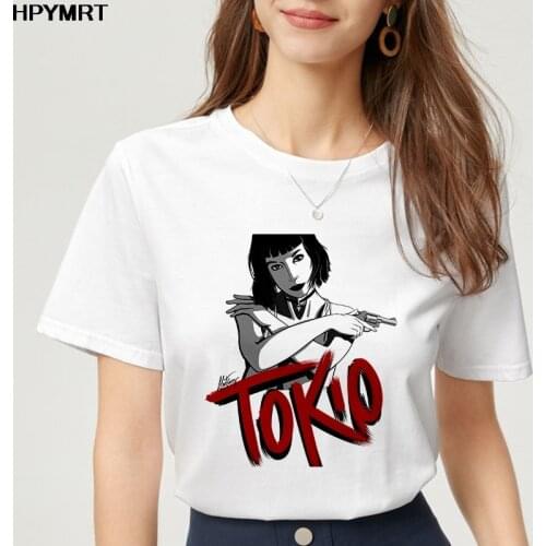 New summer Money Heist Harajuku T Shirt Women La Casa De Papel Hip Hop T-shirts Fashion House of Paper Tshirt Top Female clothes