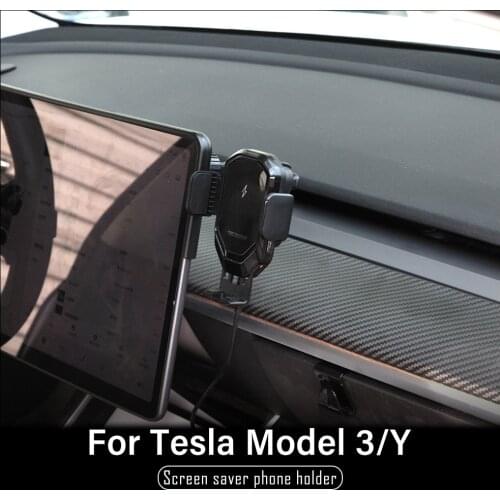New modely For Tesla Model 3 2021 Accessories Car Phone Holder model Three model y model 3 2017-2021