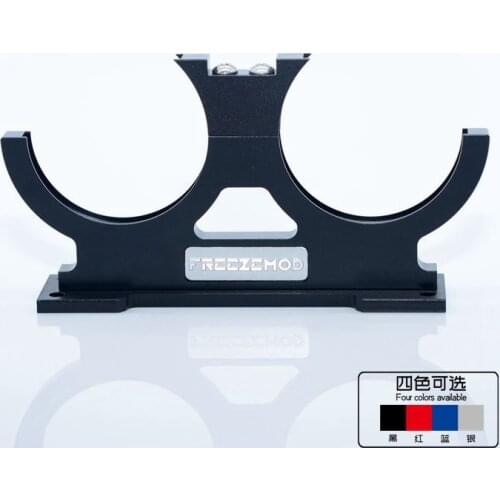 FREEZEMOD Semi-closed water tank fixed buckle full aluminum metal bracket 50mm 60mm cylindrical water tank. SXKJ-CW