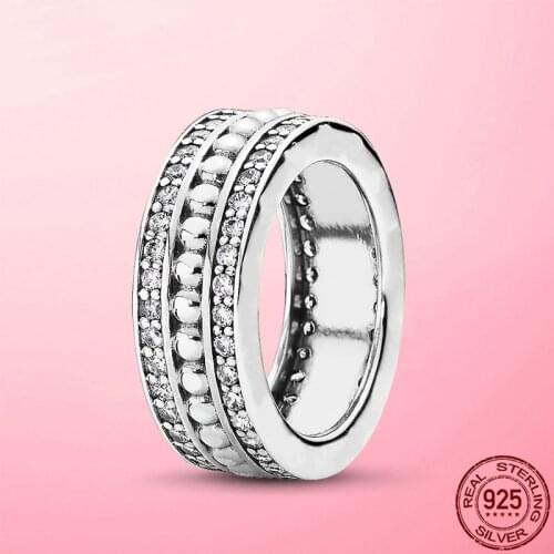 Qikaola Rings With Cubic Zirkonia For Women