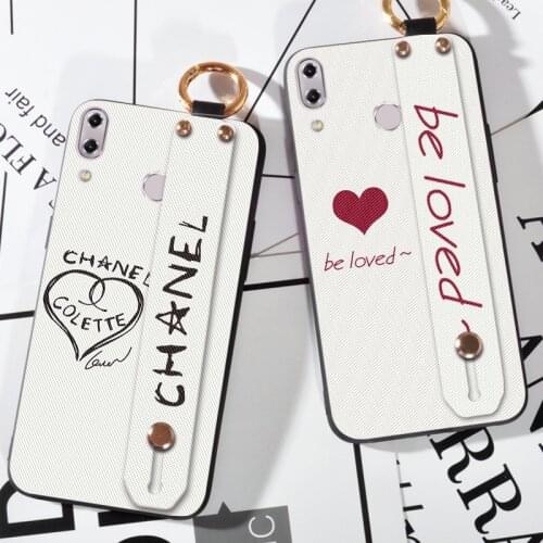 Luxury Hand Band Case For Asus Zenfone Max Pro M2 ZB631KL ZB633KL WristStrap Silione Case For Asus 5Z ZE620KL ZS620KL Back Cover