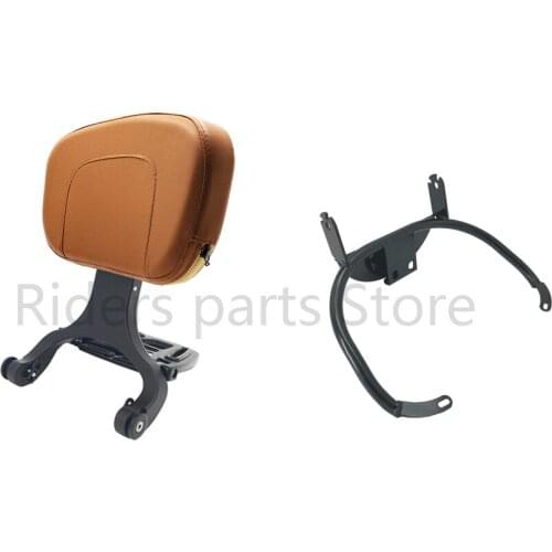 Motorcycle Backrest Multi-Purpose Driver Passenger Backrest with Folding Luggage Rack For Piaggio Vespa GTS 300