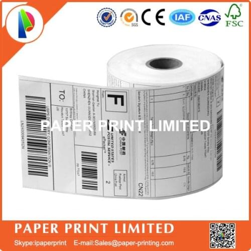20 Rolls Address adhesive stickers labels 100*100mm*500 sheets thermal papers for labeling and sealing marks