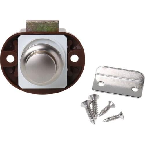 3XUB Car Push Lock RV Caravan Boat Motor Home Cabinet Drawer Latch Button Locks