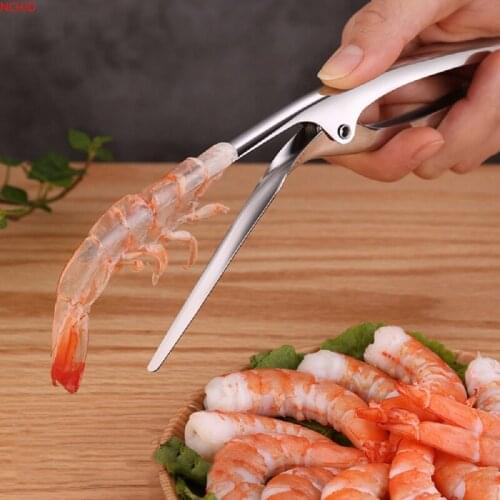 Stainless Steel Shrimp Peeler Kitchen Tools Accessories Kitchen Appliances Utensils Gadgets for Chef for Kitchen Convenience