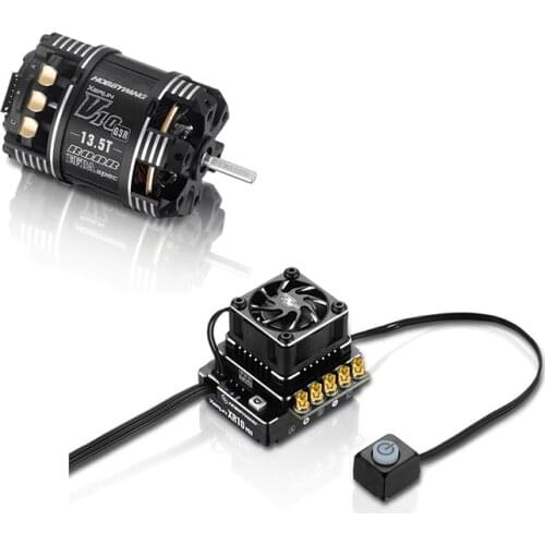 HobbyWing XeRun V10 G3R brushless sensored inrunner motor with XeRun XR10 PRO G2 160A brushless sensored ESC combo for cars