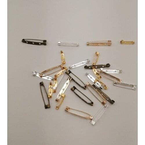 Safety Brooch Base Safety Pins Jewelry Clip Pin Brooch Blank Base for Diy Jewelry Making Supplies Accessories Jewelry Findings