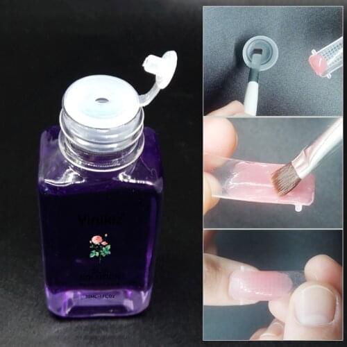 Quickly Extend Anti-stick Water Crystal Glue UV&LED Gel Varnish Soak Off Nail Art Gel Nail Polish Manicuring Extension Glue Nail