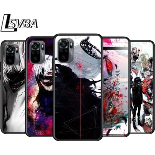 Anime Tokyo Ghoul for Xiaomi Redmi Note 10 10S 9 9T 9S 9Pro Max 8T 8Pro 8 7 6 5 Pro 5A 4X 4 Soft Black Phone Case