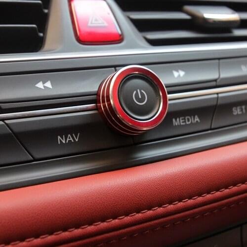3pcs for JAC Refine S3 Air conditioning knob Decorative ring