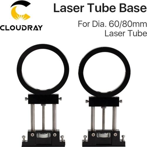 Cloudray FS Metal Co2 Laser Tube Holder Support Mount Diameter 60/80mm for Laser Engraving Cutting Machine