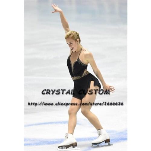 Children Ice Skating Dresses Graceful New Brand Competition Figure Skating Dress Custom DR4000
