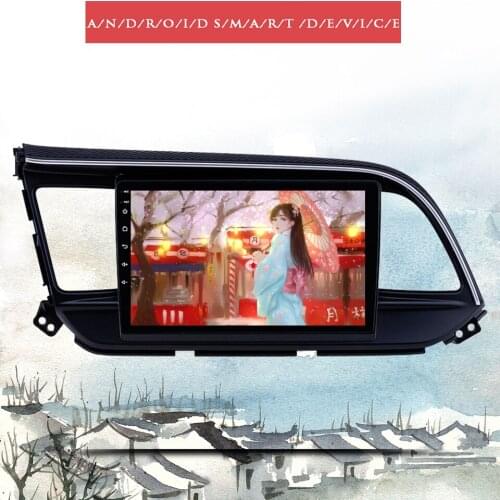 For Hyundai Elantra 2019 2020 1280*720 9'' IPS 8Core Android 10 6G+128G Car Navi GPS Radio Audio Tape Recorder Carplay 4G Lte