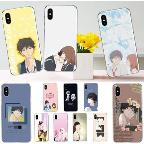 Japan anime Ao Haru Ride Love Phone Case for iPhone 11 12 pro XS MAX 8 7 6 6S Plus X 5S SE 2020 XR