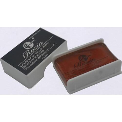 Wholesale 21Pcs/ Lot LETO Mini Bow Rosin Violin Bow Rosin 603 High Quantity Violin Viola Cello Bowed String Violin Accessories