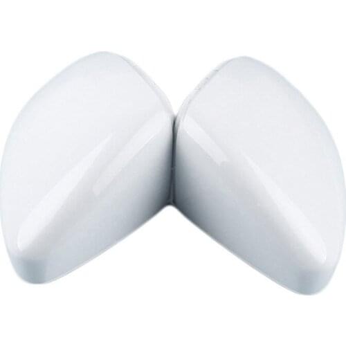 Zeroclearance Pair Primed Front Rearview Side Wing Mirror Cap Cover For Volkswagen Golf 7 MK7 5G0857537E GRU 5G0857538E GRU