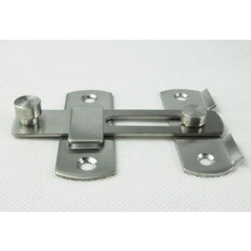 Stainless Steel Shed Door Lock Bolt Catch Latch Slide For Bathroom Bedroom
