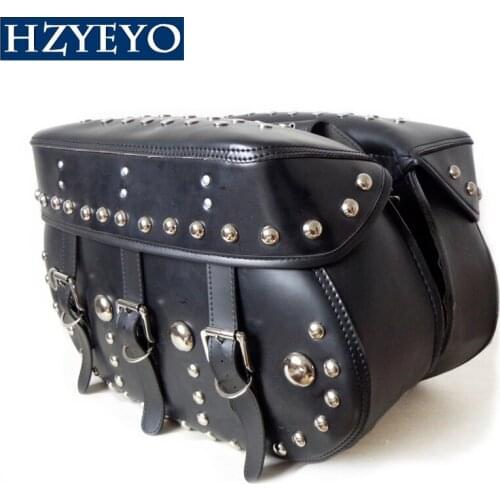 HZYEYO Saddle Bags Motorcycle bag cruise package Knight Prince Moto Accessories D802 Free Shipping