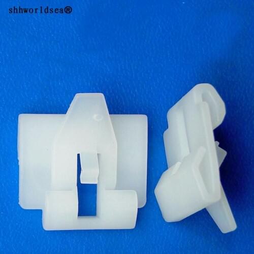 Shhworldsea auto plastic clips and fastener Glass layering for mazda