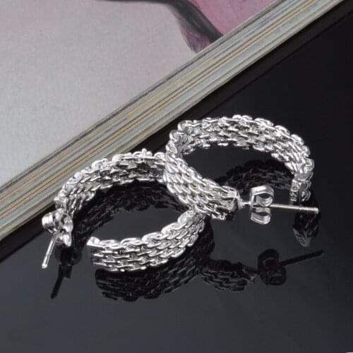 XXZHJ Wholesale Sales Europe And The United States .2018 New Fashion Earrings Exquisite Elegant Woven Earrings Jewelry