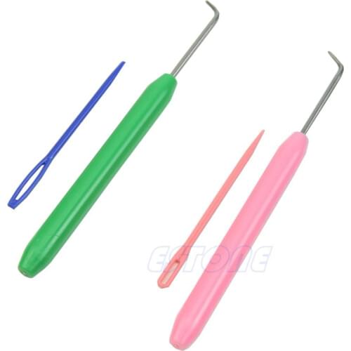 1 set Set Needle + Hook Crochet Hook Set For Knifty Knitter & Knitting Loom Hook Free shipping-Y102