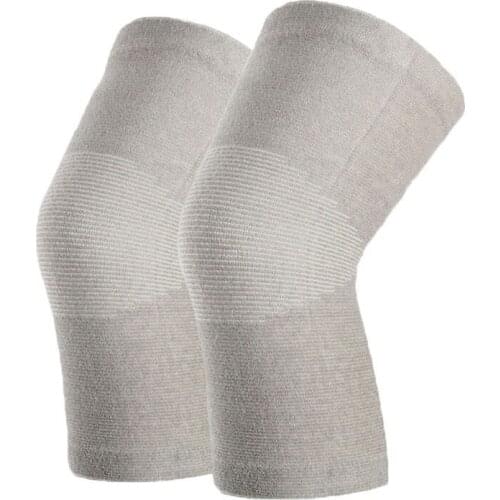 1 Pc Thin Elasticity KneePads Knee Protector Support Skin Color Relief Prevent Arthritis Sports Knee Guard Pads Brown