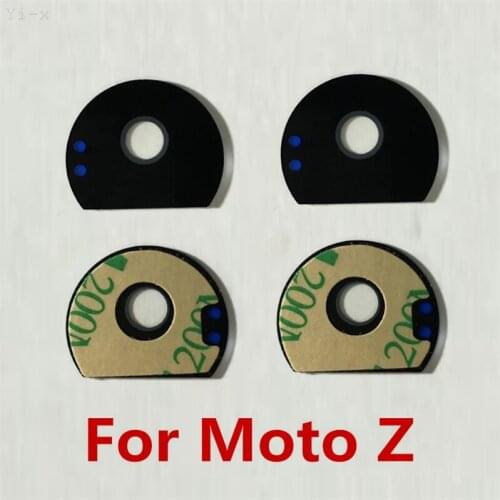 10PCS/lot Rear Back Camera Glass Lens Cover For Motorola Moto Z Replacement Repair Spare Parts